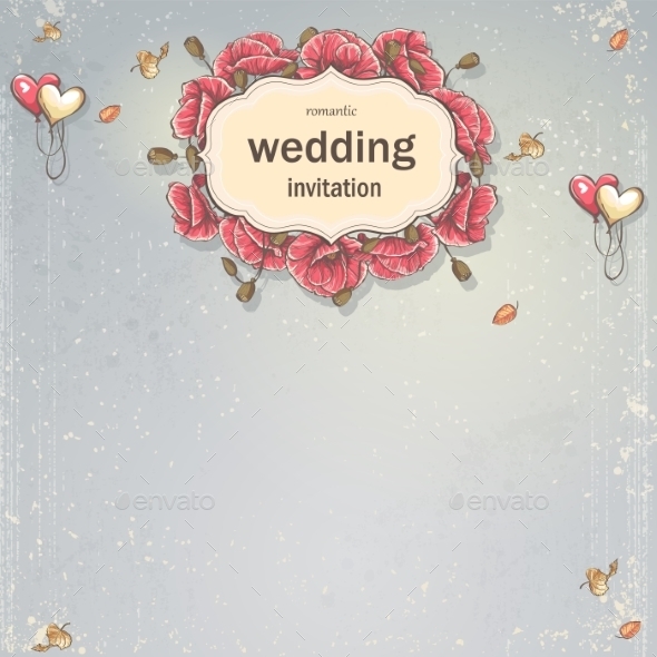 GraphicRiver Wedding Card 9683229 GraphicRiver Wedding Card 9683229