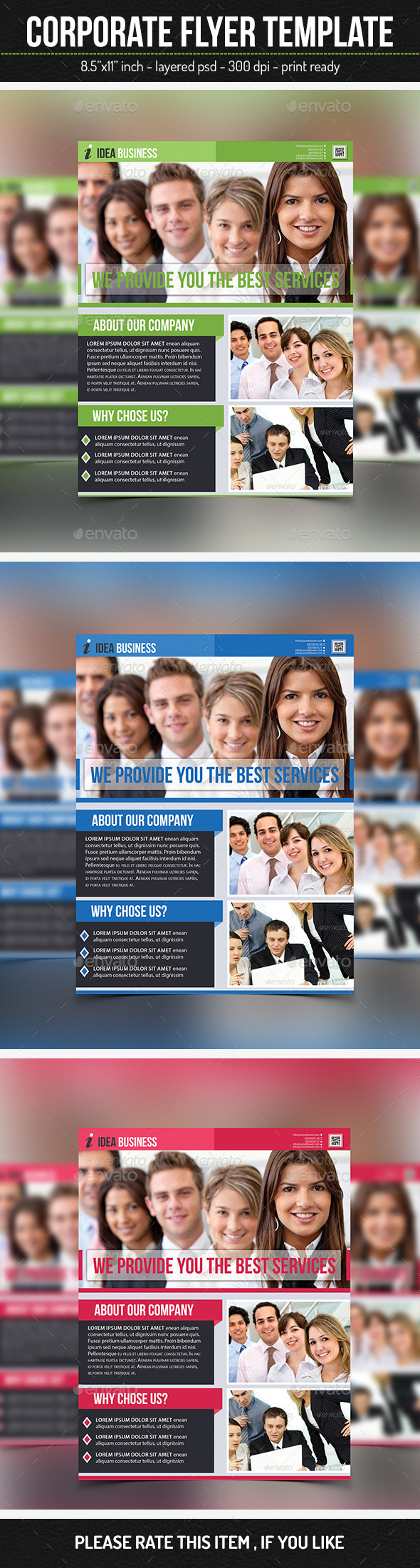 GraphicRiver Corporate Business Flyer Template 9625254 GraphicRiver Corporate Business Flyer Template 9625254