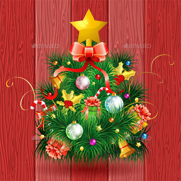 GraphicRiver Christmas Tree 9683284 GraphicRiver Christmas Tree 9683284
