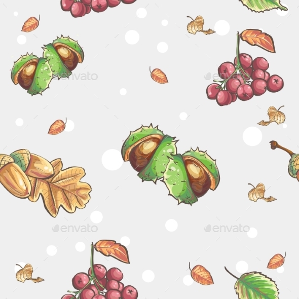 GraphicRiver Autumn Pattern 9683289 GraphicRiver Autumn Pattern 9683289