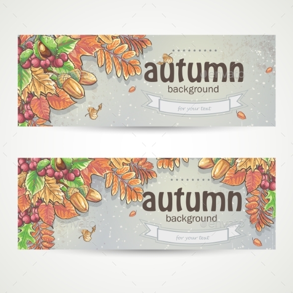 GraphicRiver Autumn Banner 9683306 GraphicRiver Autumn Banner 9683306