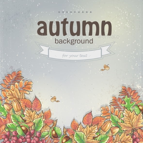 GraphicRiver Autumn Background 9683311 GraphicRiver Autumn Background 9683311