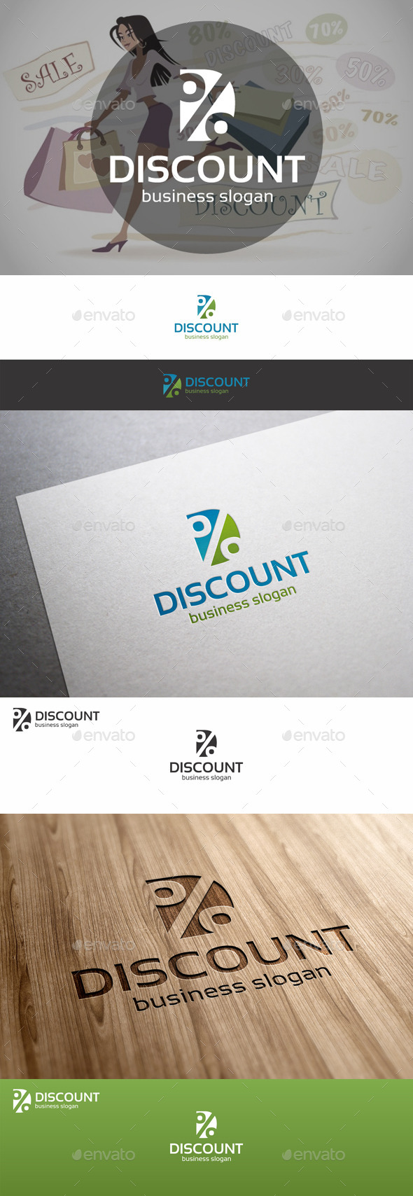 GraphicRiver Discount Percent Logo Template 9683318 GraphicRiver Discount Percent Logo Template 9683318