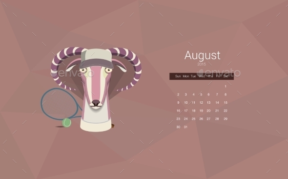 Calendar 2015 Year Of The Goat