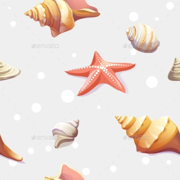GraphicRiver Seashells 9684460 GraphicRiver Seashells 9684460