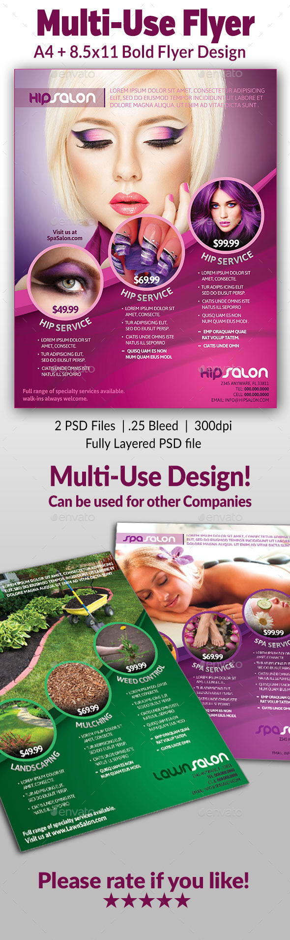 GraphicRiver Multi-use Flyer 9684545 GraphicRiver Multi-use Flyer 9684545