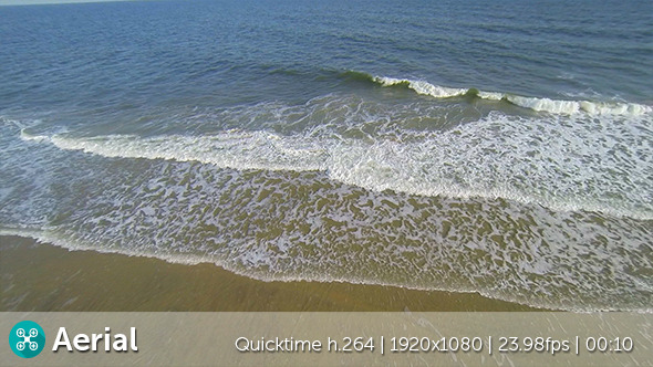 VideoHive Beach Waves Aerial 9684893 VideoHive Beach Waves Aerial 9684893