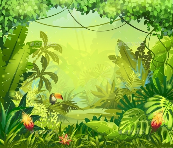 GraphicRiver Jungle 9685877 GraphicRiver Jungle 9685877