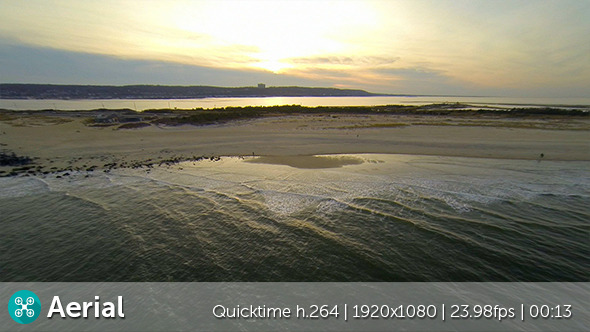 VideoHive Beach Sunset Aerial 9686114 VideoHive Beach Sunset Aerial 9686114