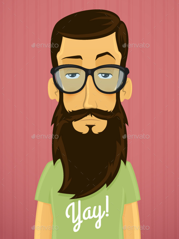 GraphicRiver Lumbersexual Geek 9686635 GraphicRiver Lumbersexual Geek 9686635