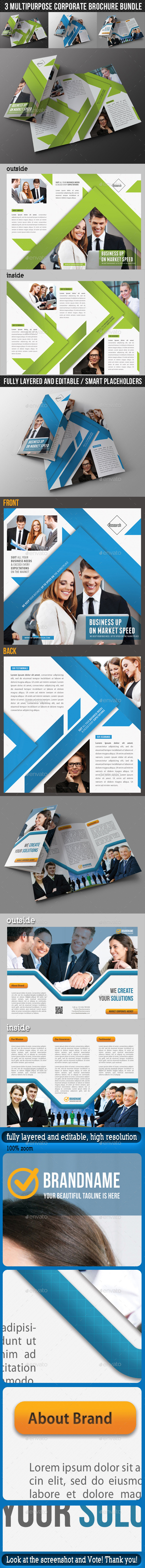 GraphicRiver 3 in 1 Corporate Brochure Bundle 03 9686826 GraphicRiver 3 in 1 Corporate Brochure Bundle 03 9686826