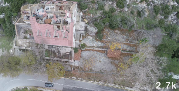 VideoHive Building with Ruined Roof 9687093 VideoHive Building with Ruined Roof 9687093