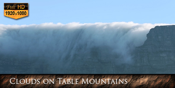 VideoHive Clouds on Table Mountains 9687128 VideoHive Clouds on Table Mountains 9687128