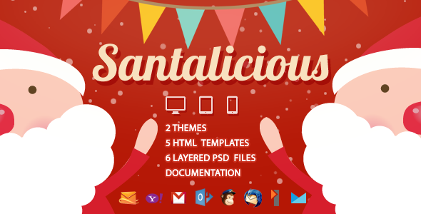 ThemeForest Santalicious Responsive Email Template 9642323 ThemeForest Santalicious Responsive Email Template 9642323