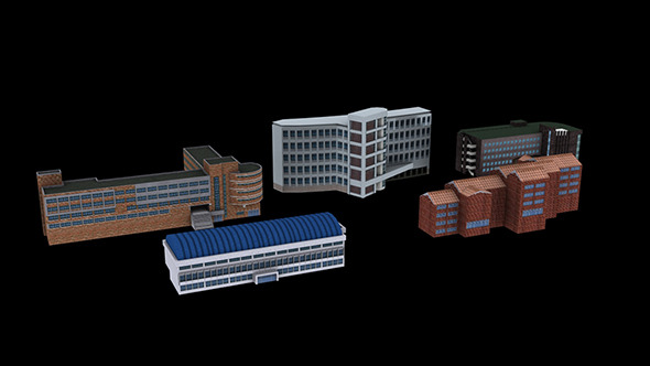 Building Package_A03 - 3DOcean Item for Sale