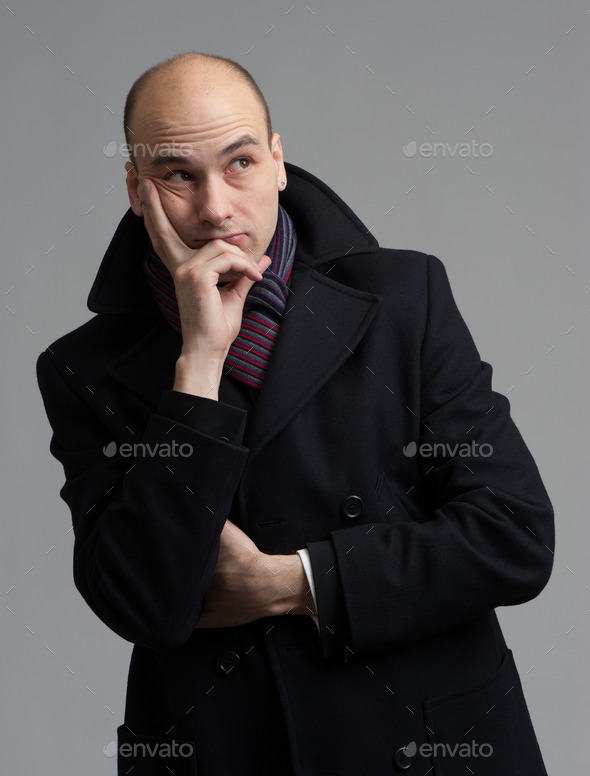 man wearing coat (Misc) Photo Download