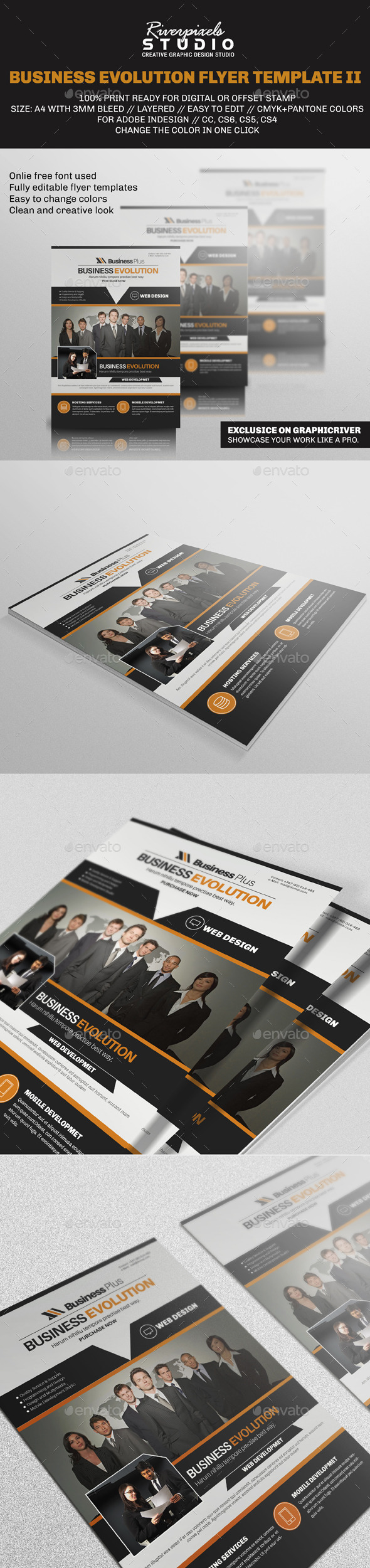 Business Evolution Flyer Template II (Corporate)