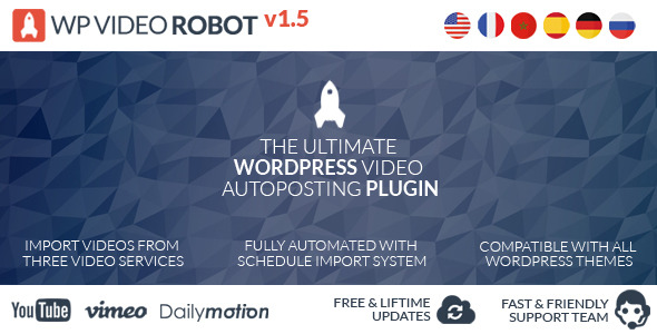 Wordpress Video Robot Plugin Wordpress Video Robot Plugin
