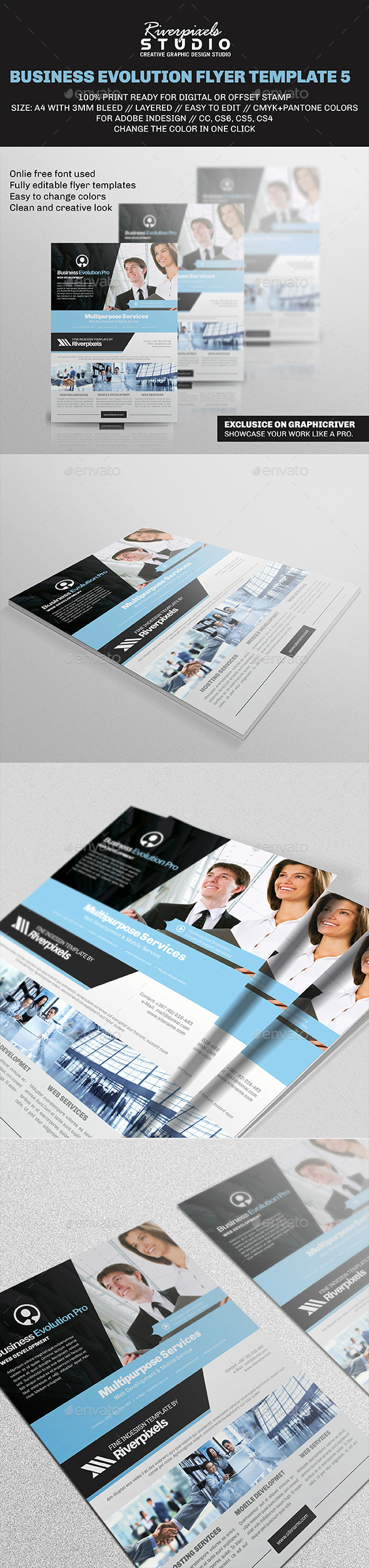 Business Evolution Flyer Template V (Corporate)