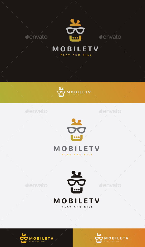 GraphicRiver Mobile Tv Logo 9692359 GraphicRiver Mobile Tv Logo 9692359