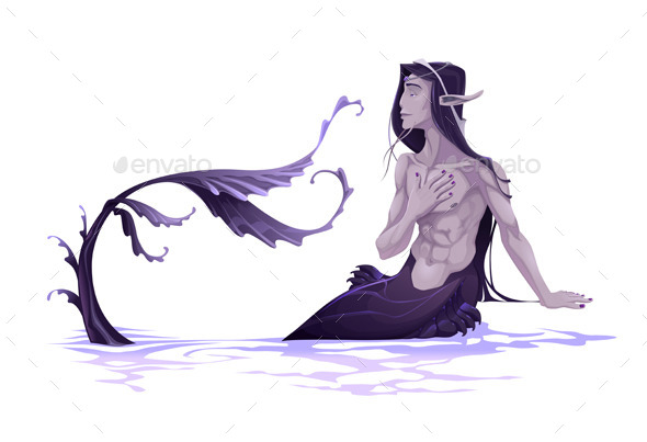 GraphicRiver Atlantis Memories Young Triton 9693151 GraphicRiver Atlantis Memories Young Triton 9693151