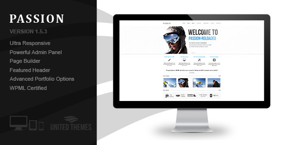 Passion Reloaded Responsive WordPress Theme Passion Reloaded Responsive WordPress Theme