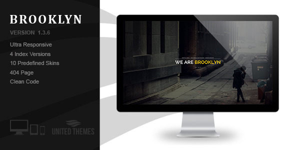 Brooklyn - Creative Portfolio Page HTML