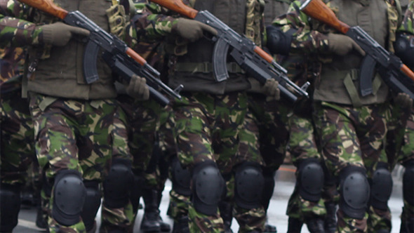VideoHive Marines with Rifles 9693260 VideoHive Marines with Rifles 9693260