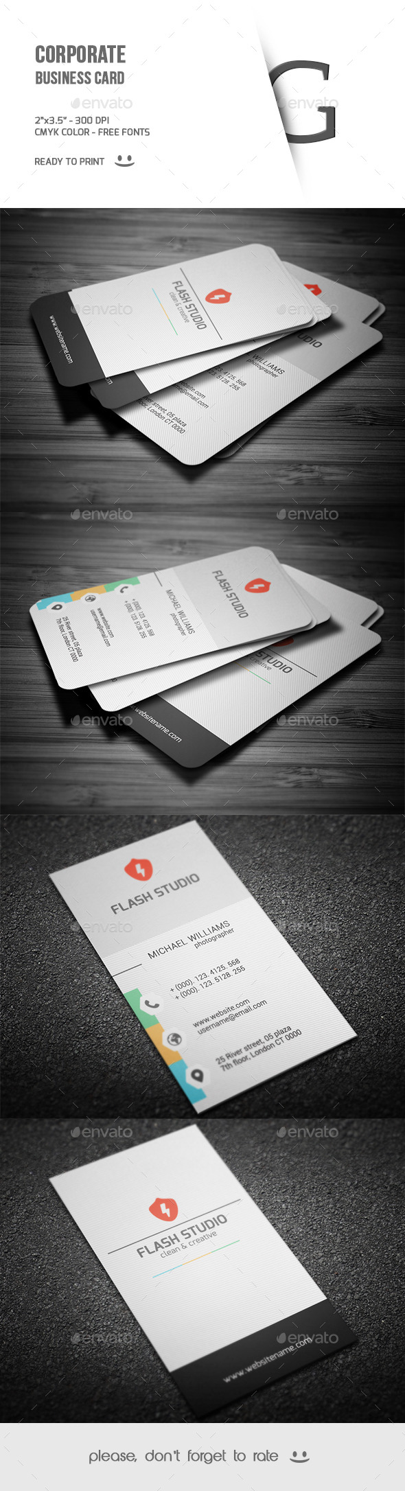 GraphicRiver Corporate Business Card 9693724 GraphicRiver Corporate Business Card 9693724