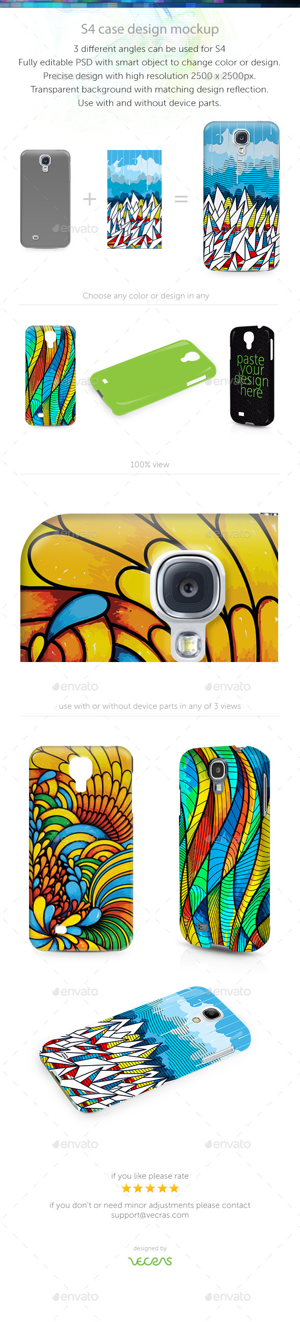 GraphicRiver S4 Case Design Mockup 9694012 GraphicRiver S4 Case Design Mockup 9694012