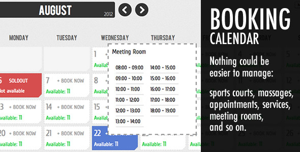 Booking Calendar Booking Calendar