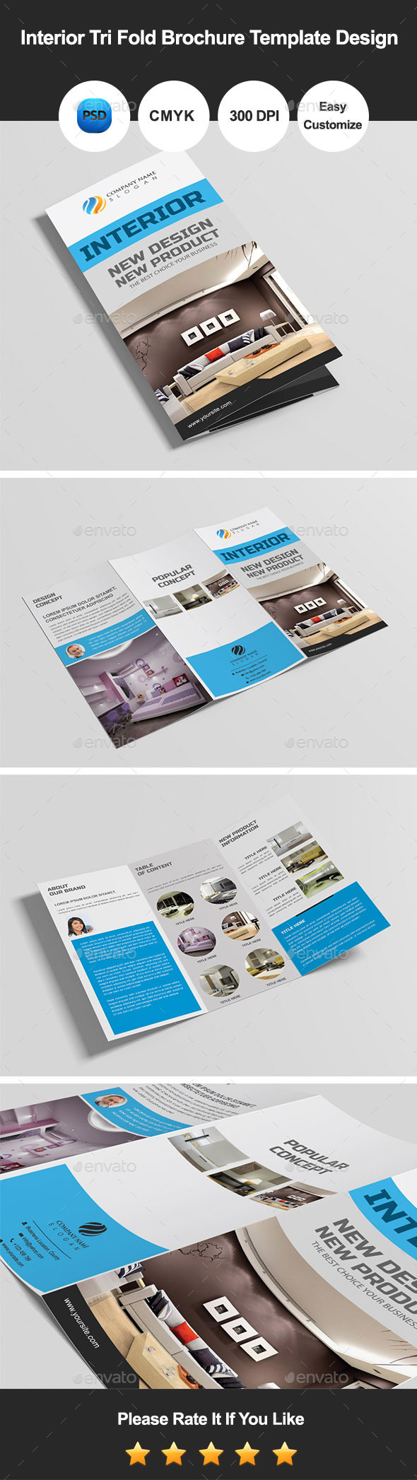 GraphicRiver Interior Tri Fold Brochure Template Design 9694137 GraphicRiver Interior Tri Fold Brochure Template Design 9694137