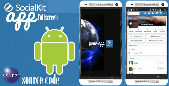 CodeCanyon SocialKit Android App 9655567 CodeCanyon SocialKit Android App 9655567