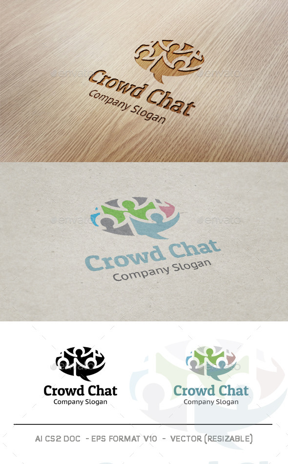 Crowd Chat logo Crowd Chat logo