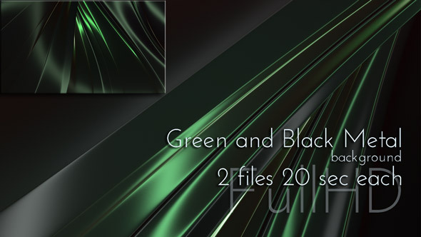 VideoHive Green and Black Glossy Metallic 9695939 VideoHive Green and Black Glossy Metallic 9695939