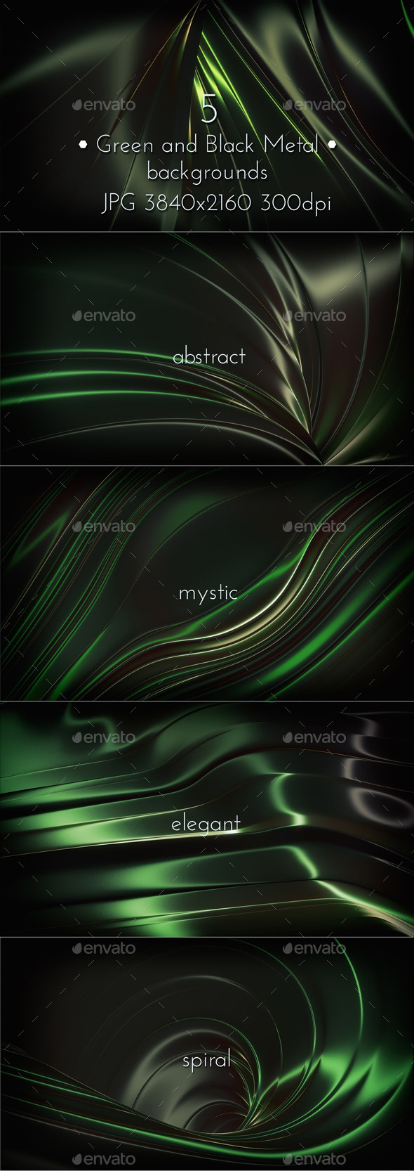 GraphicRiver Green and Black Metallic Background 9696000 GraphicRiver Green and Black Metallic Background 9696000