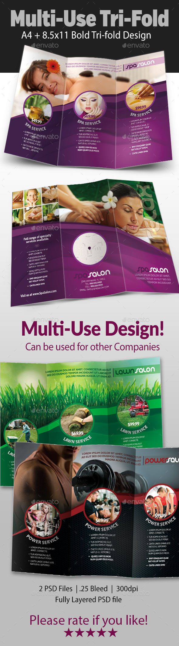 GraphicRiver Multi-use Tri-fold Flyer 9696190 GraphicRiver Multi-use Tri-fold Flyer 9696190
