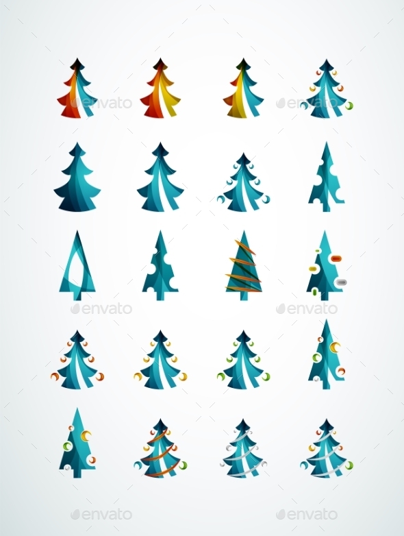 GraphicRiver Geometric Christmas Tree 9696530 GraphicRiver Geometric Christmas Tree 9696530