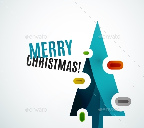 GraphicRiver Geometric Christmas Tree 9696533 GraphicRiver Geometric Christmas Tree 9696533