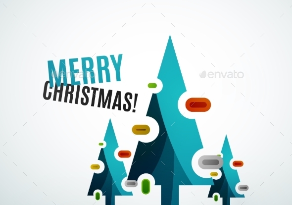 GraphicRiver Geometric Christmas Tree 9696534 GraphicRiver Geometric Christmas Tree 9696534