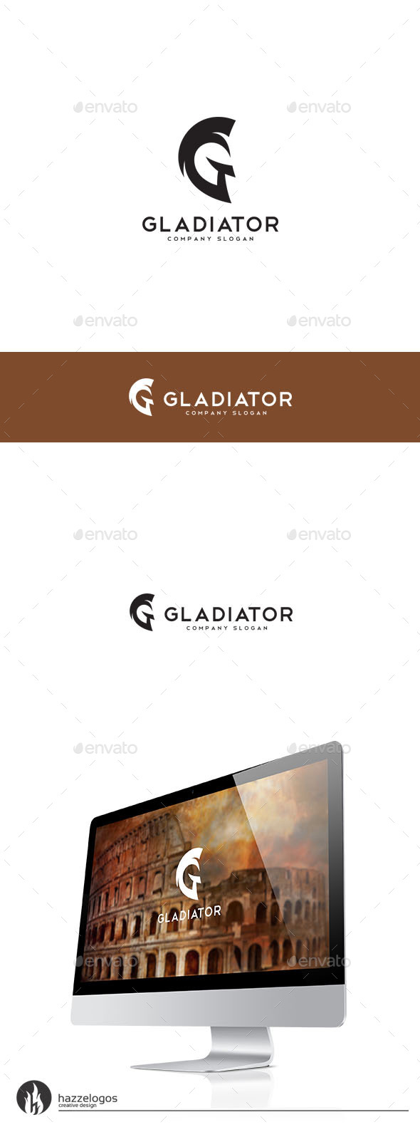 GraphicRiver Gladiator Logo 9697037 GraphicRiver Gladiator Logo 9697037