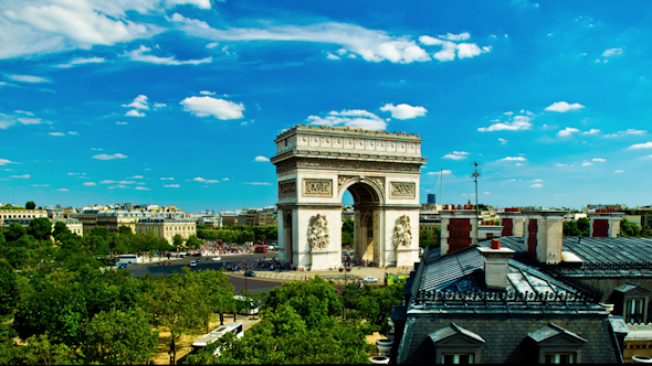VideoHive Arc Du Triomphe Paris France 9697072 VideoHive Arc Du Triomphe Paris France 9697072