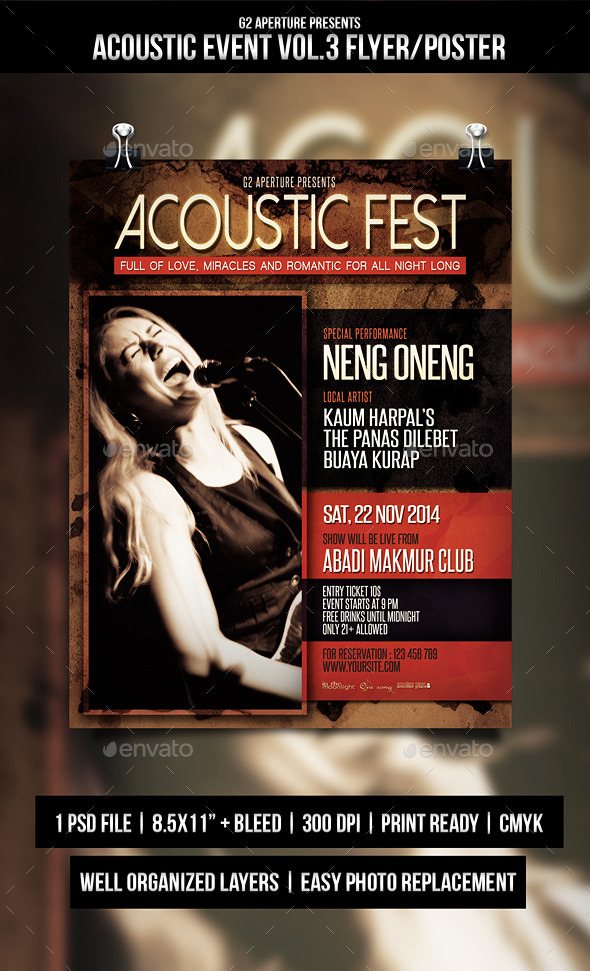 GraphicRiver Acoustic Event Flyer Poster Vol.3 9697218 GraphicRiver Acoustic Event Flyer Poster Vol.3 9697218