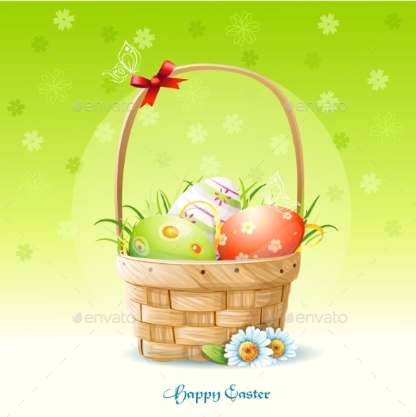 GraphicRiver Easter Card 9697324 GraphicRiver Easter Card 9697324