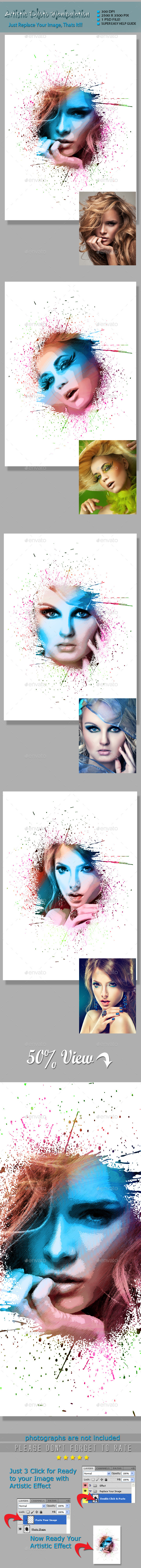 GraphicRiver Artistic Photo Template 9697782 GraphicRiver Artistic Photo Template 9697782