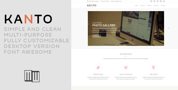 Kanto - Corporate Muse Template