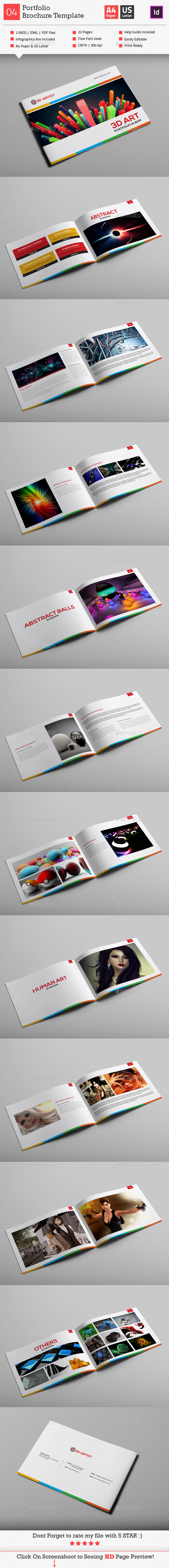 GraphicRiver Portfolio Brochure Template 9698818 GraphicRiver Portfolio Brochure Template 9698818