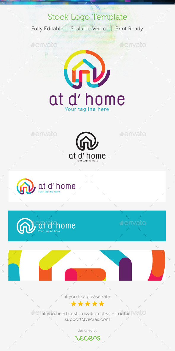 GraphicRiver Home Logo 9698919 GraphicRiver Home Logo 9698919
