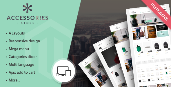 MA Accessories Responsive Magento Theme