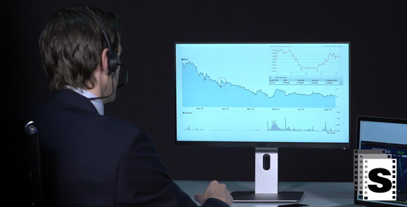VideoHive Businessman Analyzing Stocks 9699719 VideoHive Businessman Analyzing Stocks 9699719